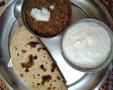 A picture of step 3 of Dal makhani.