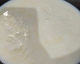 A picture of step 1 of Mango rabdi.