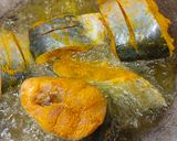 Gambar langkah 1 resipi Patin Tumis Tempoyak.