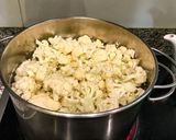 Foto del paso 1 de la receta: Tortilla de espinaca y coliflor