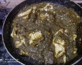 A picture of step 6 of Hyderabadi Paneer Masala.