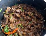 A picture of step 8 of Liver wet fry.