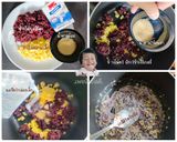 รูปขั้นตอนการทำที่ 1 ของ ไอติมข้าวไรซ์เบอร์รี่