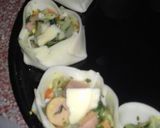 Foto del paso 4 de la receta: Canastitas con verduras y salchichas