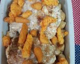 A picture of step 4 of Mix plate Chaat.
