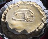 Une image de l'étape 11 de Galette des Rois mi-amande, mi-crème pâtissière.