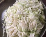 A picture of step 1 of Bengali Lau Chingri / Prawn Bottle Gourd Curry.