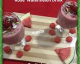 रोज़ वाटरमेलन ड्रिंक (rose watermelon drink recipe in Hindi) रेसिपी चरण 11 फोटो