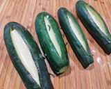 Foto del passaggio 2 della ricetta Zucchine Smash ripiene 🥒🥓🧀