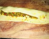 A picture of step 2 of Baked Fish roll.