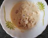 A picture of step 2 of Bread Mithai.