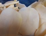 Hình bước làm 1 của món Khoai tây lát chiên