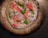 A picture of step 2 of Millet Uttapam.