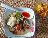 Foto langkah ke 7 dari resep Soto Betawi Asli (Daging Sapi).
