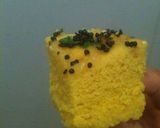 A picture of step 3 of Instant Dhokla.