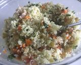 A picture of step 4 of Couscous Salad with Chicken.
