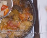 A picture of step 8 of Su-Buta (Sweet and Sour Pork).