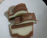 Foto langkah ke 3 dari resep Puding milo polkadot.