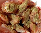 عکس مرحله 1 از دستور پلو ارمنی(ته انداز مرغ با بال)