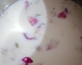 A picture of step 1 of ગુલકંદ રબડી.