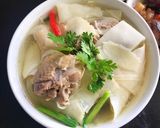 Hình bước làm 4 của món Canh măng hầm thịt vịt