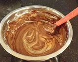 A picture of step 5 of Chocolate Torte with Fresh Rasberry Cream.
