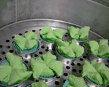 Foto langkah ke 4 dari resep Bolu Kukus Pandan Mekar Kebangetan,,,.