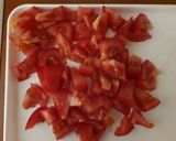 Paradicsomos csípős csirke recept fázis 1 fotója