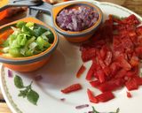 Foto del paso 1 de la receta: Salsa (mollo) picante argentina