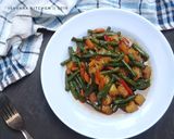 Foto langkah ke 5 dari resep Tumis kacang panjang, tempe.