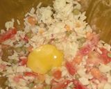 Foto del paso 1 de la receta: Tortilla vegetariana de verduras y arroz 😎😍