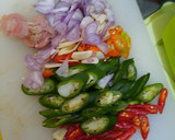 Foto langkah ke 4 dari resep 13. Tumis Bunga Pepaya Teri (Anti Pahit).