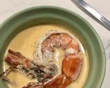 รูปขั้นตอนการทำที่ 4 ของ กุ้งยักษ์นมสด🦐🥛