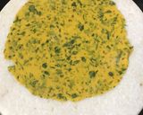 A picture of step 4 of Methi thepla.