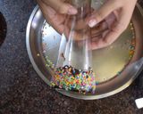A picture of step 3 of Loaded shake/ Chocolate Milk shake.