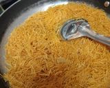 A picture of step 1 of Sevai basket with mango Rabri.