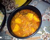 Cous cous d wake da miyar dankalimatakin girki9 hoto