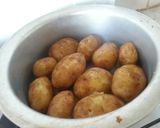 A picture of step 1 of Half potato Gnocchi#all stars contest/4 weeks challenge#.