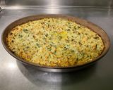 Une image de l'étape 17 de Flan de panais et courgettes à la crème et persil.
