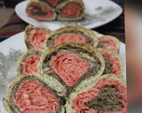 A picture of step 8 of 3 in 1 bread(I named it).