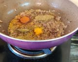 A picture of step 6 of Kala Chana Masala.