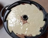 Foto langkah ke 5 dari resep Bolu Tiramisu putih telur.