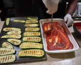 Foto del paso 4 de la receta: Pastel de zapallitos italianos con auténtica salsa bolognesa