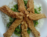 Foto del paso 6 de la receta: Katsudon (Arroz con cerdo rebozado)