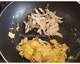 Hình bước làm 6 của món Mì xào cải bắp #cleaneating