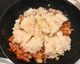 Foto del paso 2 de la receta: Arroz frito con salsa de soja