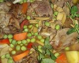 Foto del paso 5 de la receta: Guiso de Carne de Cordero con Yerbas Aromáticas de mi Huerto