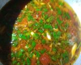 A picture of step 3 of Masala pav.