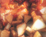 Foto del paso 1 de la receta: Bacalao en sanfaina con patatas