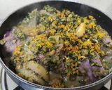 A picture of step 12 of Seasons Freshest Flavours ln A Bowl ----- Methi Muthiya, Ratalu, Tuver Dana, Bateti Nu Shaak.